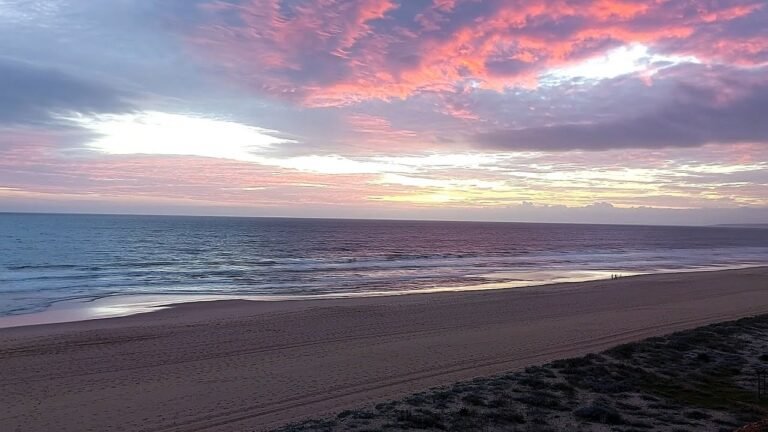 Vilamoura Falesia Beach Hyperlapse Sunset Timelapse Video Algarve Portugal 🇵🇹🌅⏱