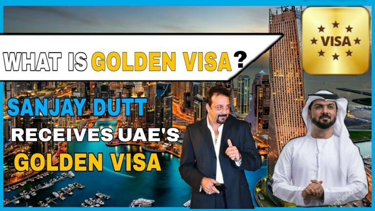 What is Golden Visa | Sanjay dutt receives UAE's Golden Visa | INSTANT FACT