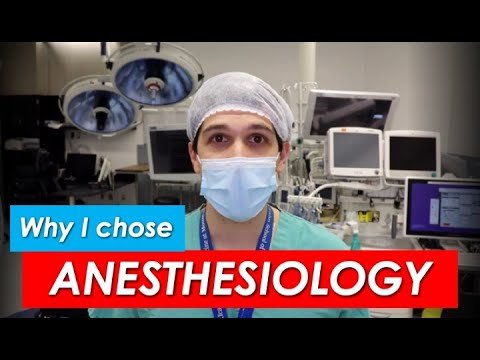 Why I Chose Anesthesiology – A New Resident's Perspective