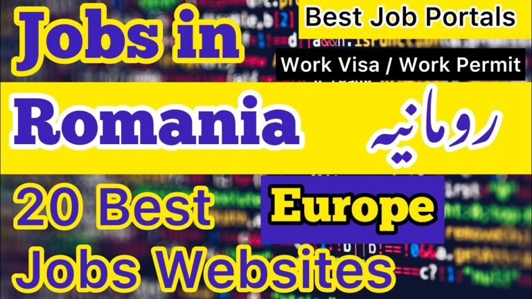 20 Best Job Portals in Romania | Romania Work Visa 2021 | Jobs in Romania | Europe | Dream Globe