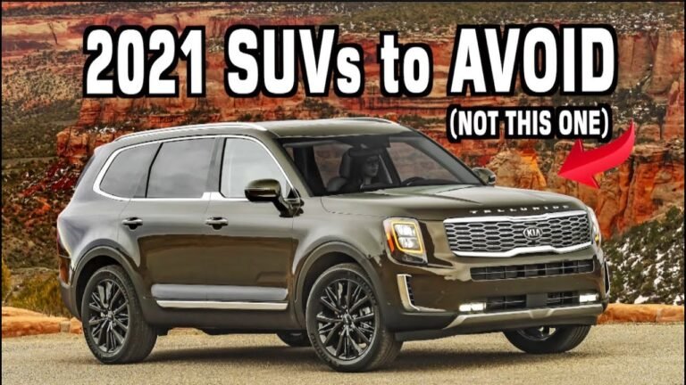 2021 SUVs to AVOID and Better Options