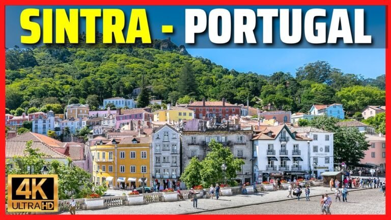 [4K] Sintra – Portugal, a Real-Life Fairytale Town Near Lisbon | Walking Tour