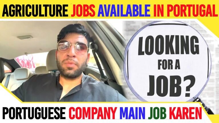 Agricultural Jobs are Available in Portugal for Desi Community Indian/Pakistani-Shahbaz Cheema Vlogs