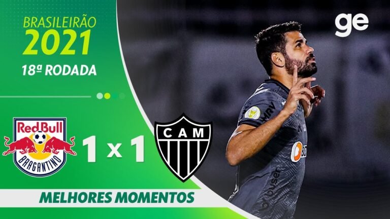 BRAGANTINO 1 X 1 ATLÉTICO-MG | MELHORES MOMENTOS | 18ª RODADA BRASILEIRÃO 2021 | ge.globo