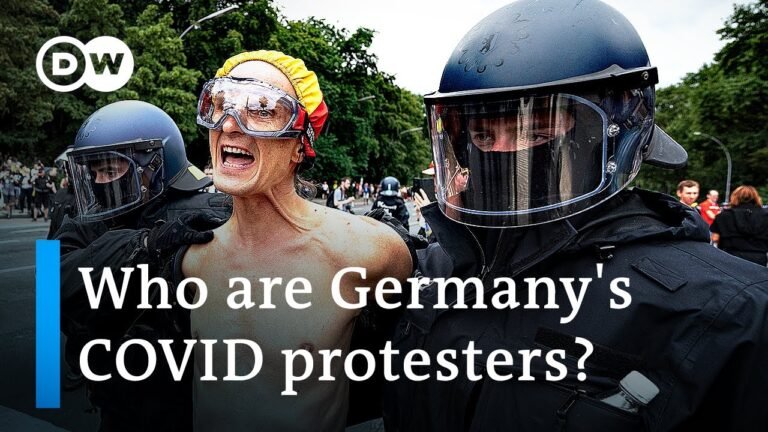 Berlin police take on anti-COVID-lockdown protesters | DW News