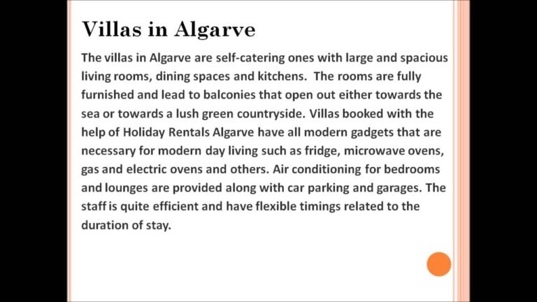 Book Exciting Vacation At Holiday Apartments And Accommodation Algarve