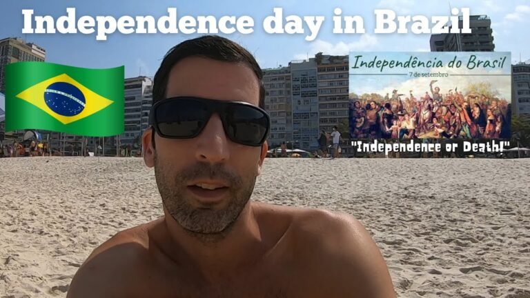 Brazilian Independence Day on Copacabana Beach