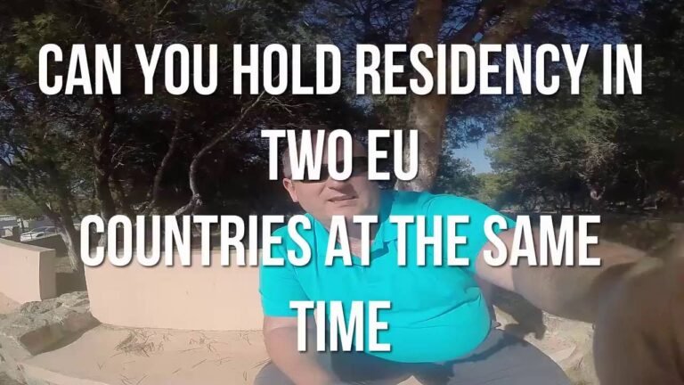 Can you hold residency in two EU countries at the same time