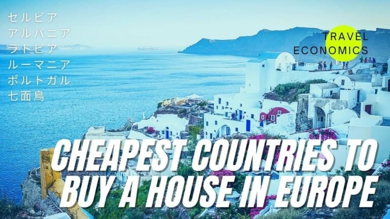 Cheapest countries to buy a house in Europe (Property Investing)