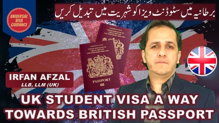 Convert UK Student Visa to UK Citizenship|| UK Student Visa to UK Passport