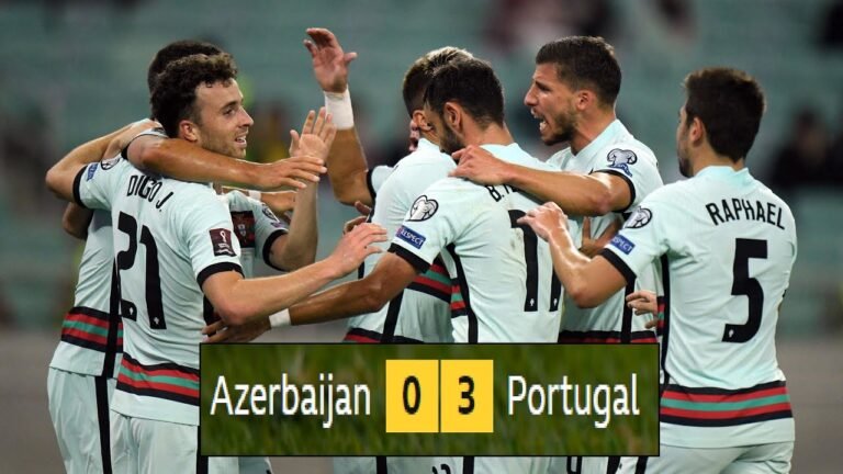 Diego Jota Goal vs Azerbaijan 0 Portugal 3 What a goal