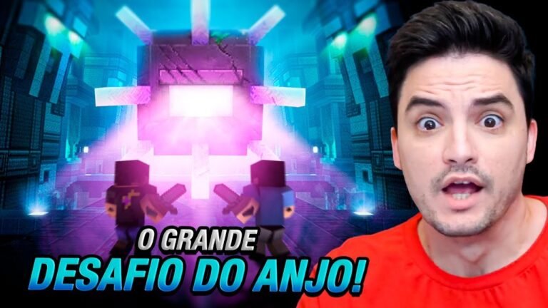 ENFRENTAMOS O GRANDE DESAFIO DO ANJO NO MINECRAFT #2-34