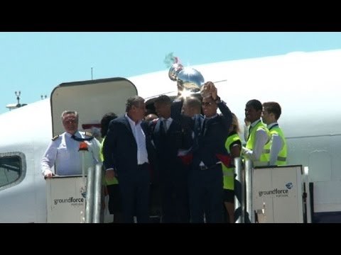 Football: Portugal heroes return after Euro triumph