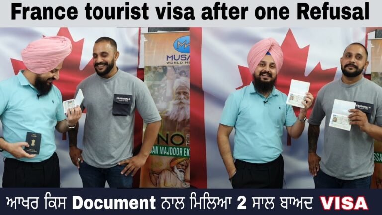 France tourist visa After 1 refusal | France visitor visa documents |25 sep