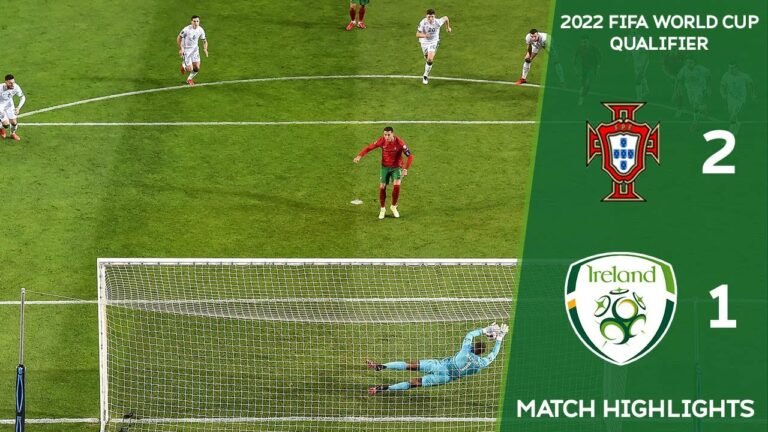 HIGHLIGHTS | Portugal 2-1 Ireland – 2022 FIFA World Cup Qualifier