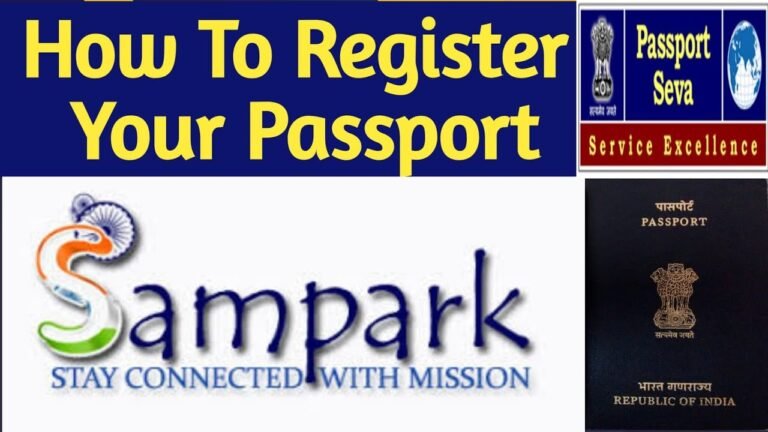 HOW TO  REGISTER YOUR PASSPORT