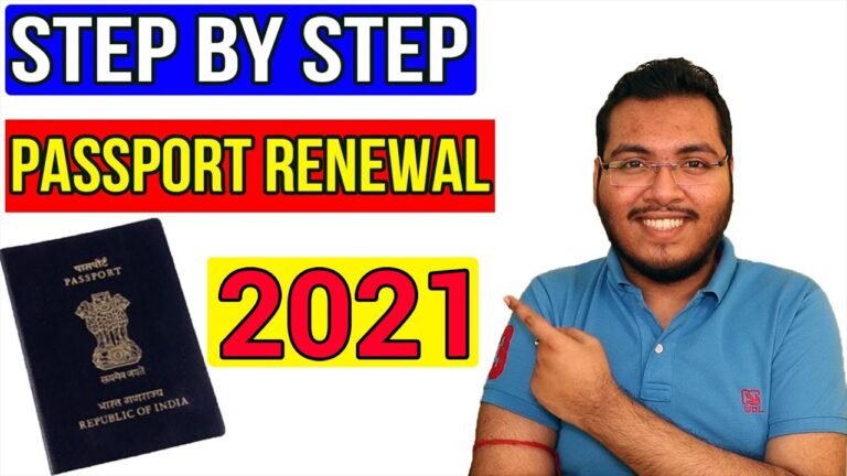 How to Renew Indian Passport Online 2021 | Passport Kaise Renew Kare | Passport Renewal Procedure