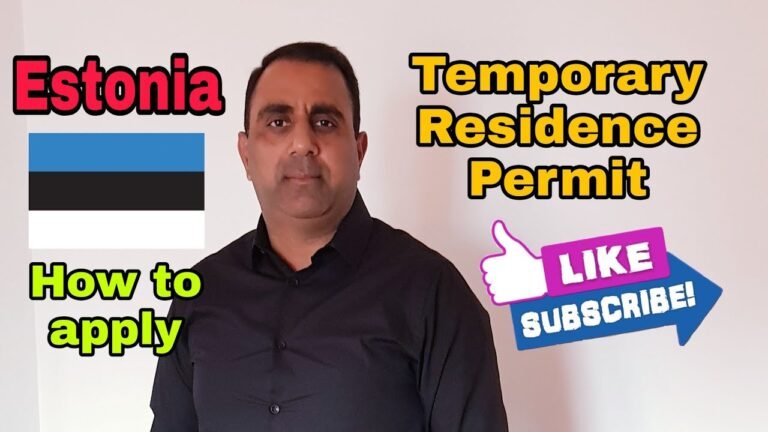 How to apply Estonian TRP | Traveler777