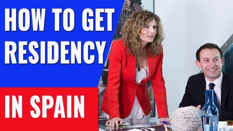 How to get residency in Spain as a foreigner/  Few people know it!