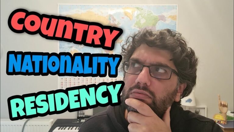 How to talk about your COUNTRY, nationality and residency!