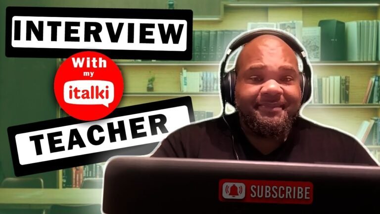 Interview with My Portuguese Teacher