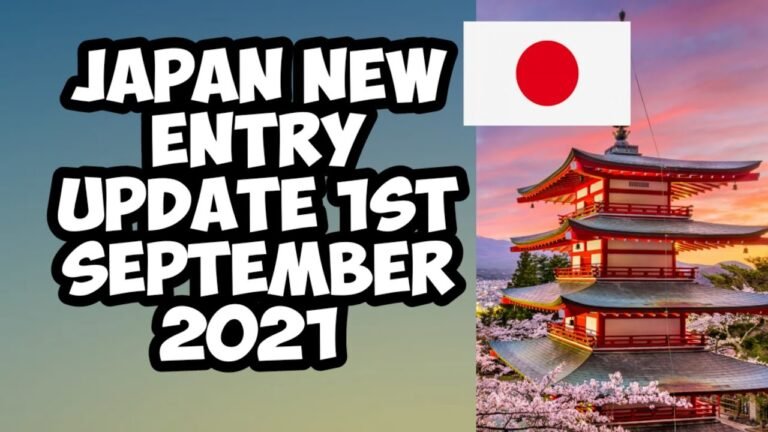 Japan Entry new update re-enter travel ban! 1st September2021new update###Japannewentry2021##