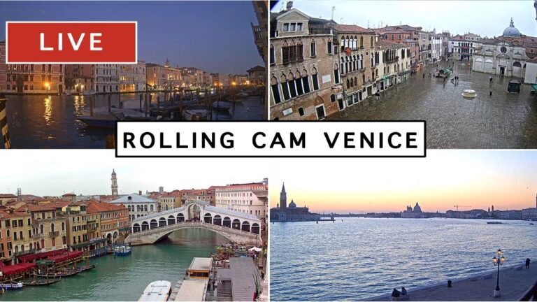 LIVE 24/7  Rolling Cam Venice – The most beautiful Live Cam in Venice Italy – Livecam en direct