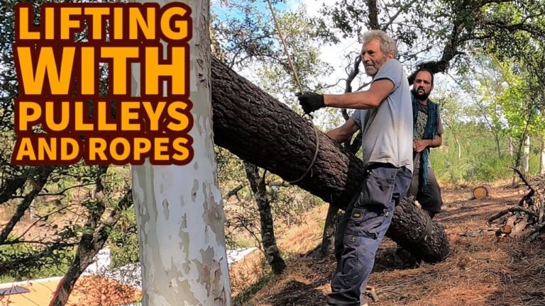 Learning about ropes and pulleys and farm update – Off-Grid #43