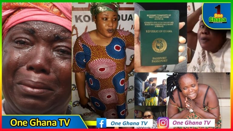 Ohemaa Jackie's Mum cr!es and beg victim of her frαυdulent visa document to release her daughter