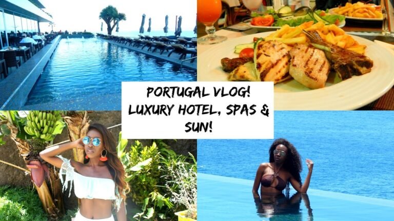 PORTUGAL VLOG! LUXURY RESORT & AIRPORT ANTICS!