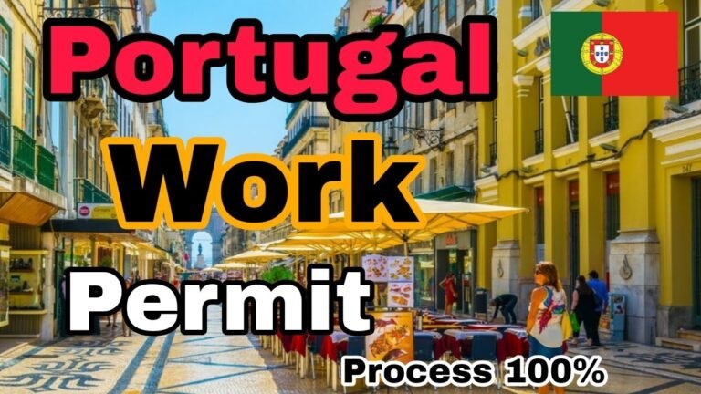 PORTUGAL WORK PERMIT PROCESS 2021