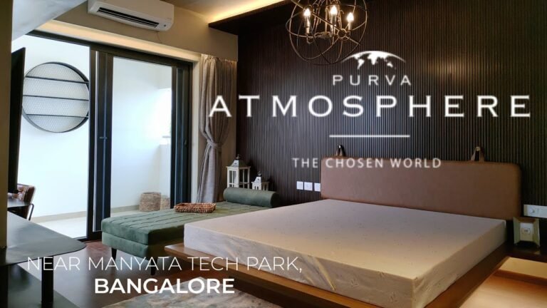 PURVA ATMOSPHERE – Luxury 2/3 & 4 BHK Apartments in Thanisandra Main Road Bangalore | Elite Luxury!