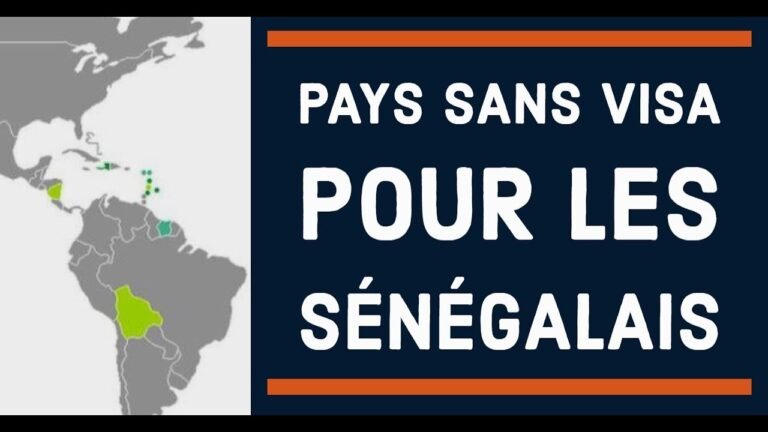 Pays Sans Visa Pour Les Sénégalais-Passport Sénégalais Pays Sans Visa