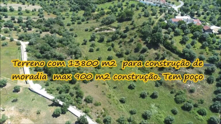 Plot with 13800 sqm for construction of villa