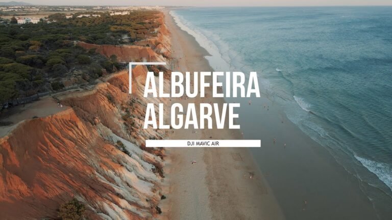 Portugal, Algarve | Praia da Falésia | DJI Mavic Air (4K)