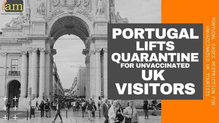 Portugal Eases Restriction for Unvaccinated UK Tourists