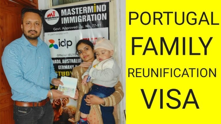 Portugal Family Reunification Visa, ਅਪਣੇ ਪਰੀਵਾਰ ਨੂੰ ਪੁਰਤਗਾਲ ਪਕੇ ਤੌਰ ਤੇ ਬੁਲਾਓ, Reunificação Familiar