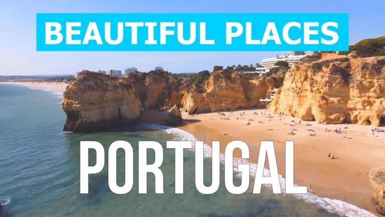 Portugal sea beach | Tourism, cities, beaches, holiday, places, resorts | video | Portugal 4k drone