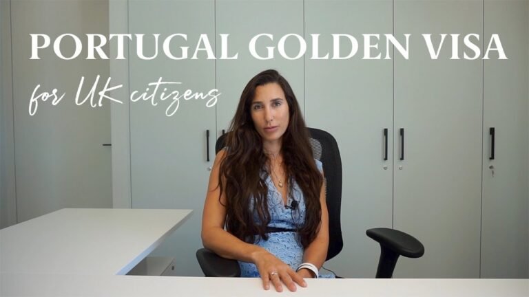 Portugal's Golden Visa for UK citizens