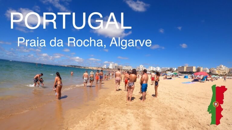 Praia da Rocha Virtual Walk – Portimão, Algarve, Portugal – 4K Ultra HD
