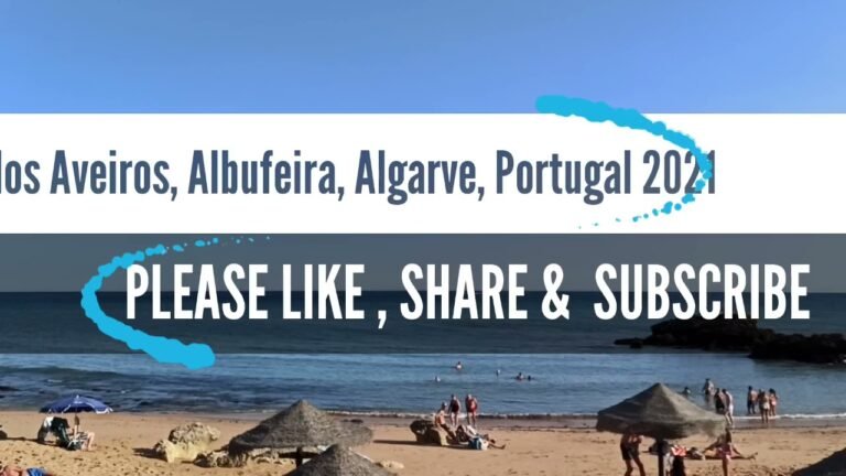 Praia dos Aveiros, Albufeira, Algarve, Portugal 2021.