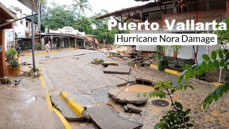 Puerto Vallarta Mexico🇲🇽 Hurricane Nora Damage | THIS WAS A BAD STORM!