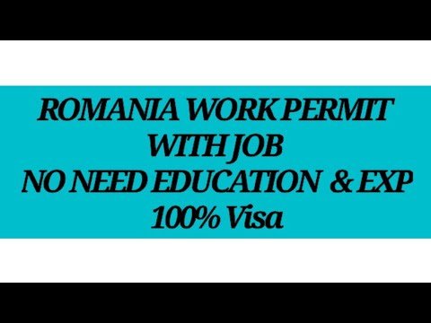 ROMANIA WORK PERMIT WITH JOB Poland Portugal Malta Work Permit Information Reality ROMANIA WORK PERMIT WITH JOB Poland Portugal Malta Work Permit Information Reality