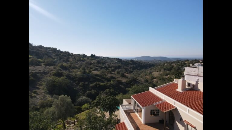 Sea view 3 bed villa +  Studio for sale. Loulé, Algarve, Portugal
