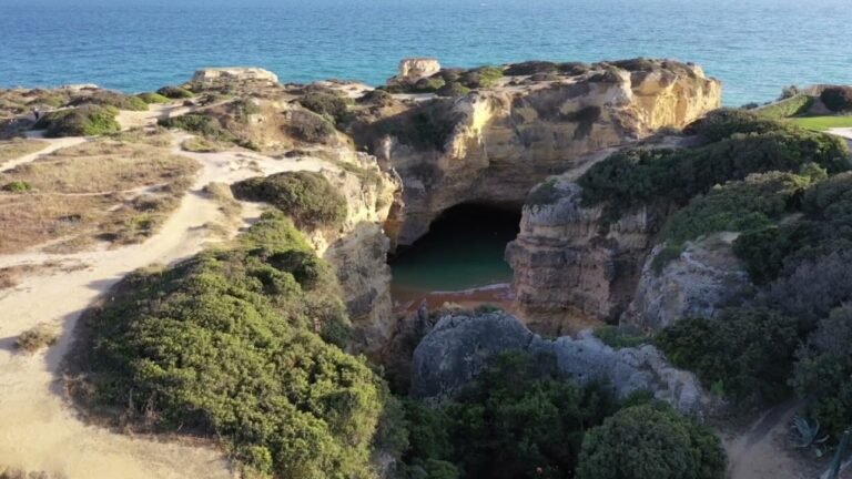 Secret beach in albufeira
