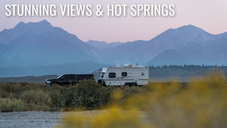 Serene Boondocking & Hot Springs || Eastern Sierras