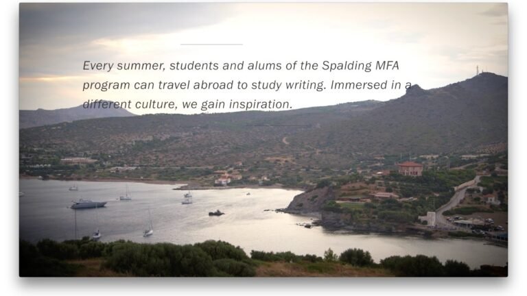 Spalding MFA Summer Residency: Greece 2015