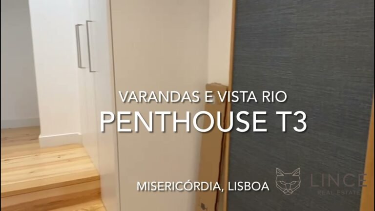 T3 Penthouse com varandas e vista rio, Misericórdia – Lisboa | Lince Real estate