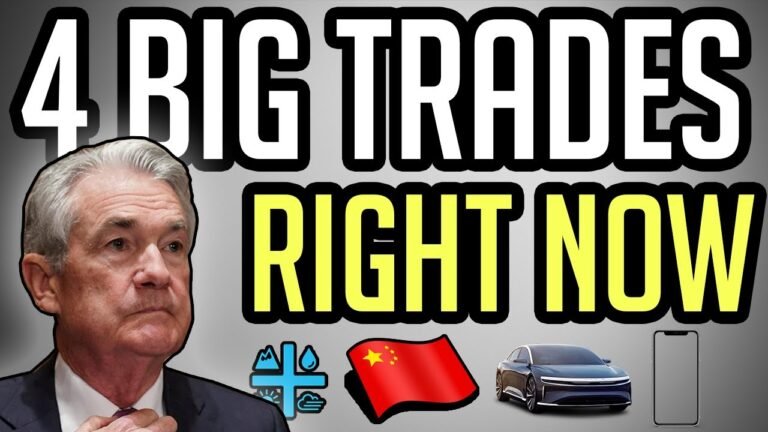 TOP 4 STOCKS TO TRADE THIS WEEK? BIG MOVES ARE COMING.