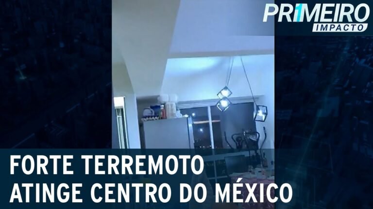 Terremoto de magnitude 7.1 atinge o México | Primeiro Impacto (08/09/21)